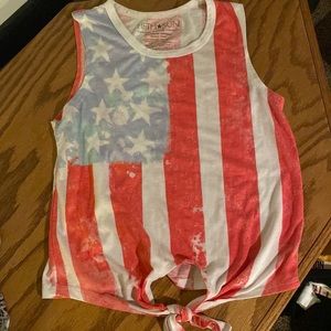 american flag tank top
